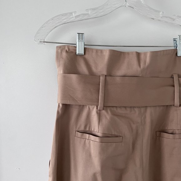 ba&sh Khol Belted Paperbag Waist Trouser Pants - Picture 5 of 9